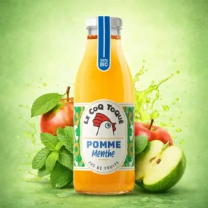 Jus de Pomme - Menthe verte bio    75cl