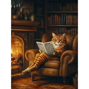 LE CHAT-MAN LECTEUR