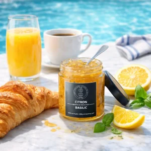Confiture Citron Basilic