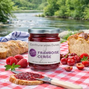 Confiture de Framboise et Cerise griotte