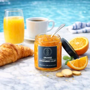 Confiture Orange Gingembre Lillet