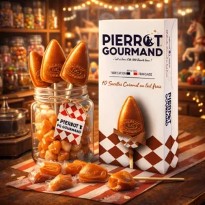 Sucettes au Caramel & Lait frais